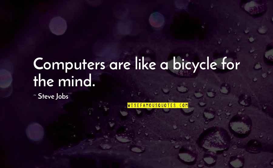 Retweeted To Here Meme Quotes By Steve Jobs: Computers are like a bicycle for the mind. Retweeted To Here Meme Quotes By Steve Jobs: Computers are like a bicycle for the mind.