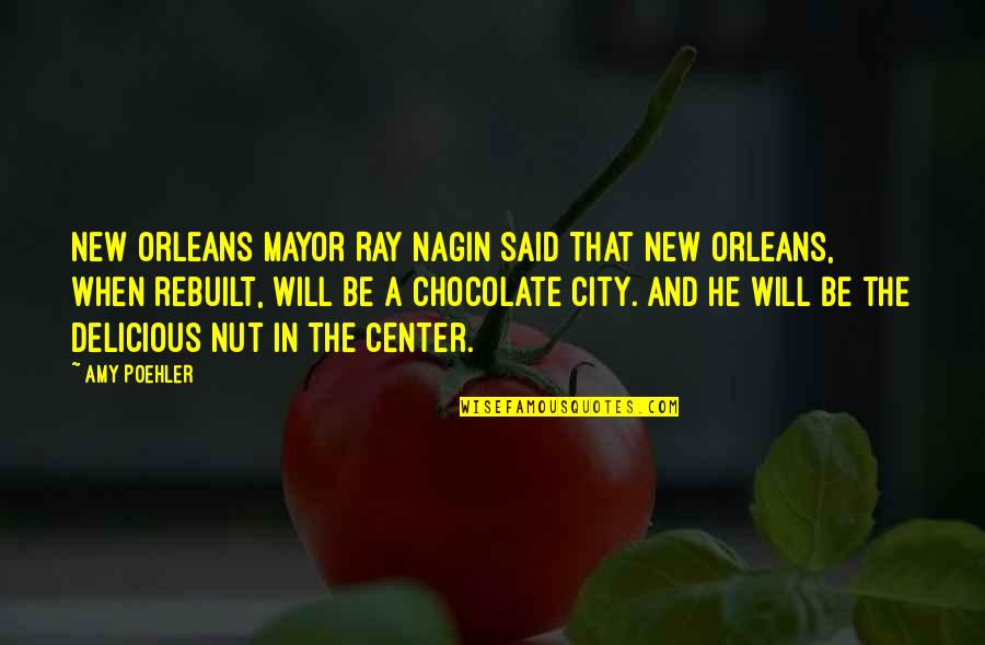 Revillon Quotes By Amy Poehler: New Orleans Mayor Ray Nagin said that New Revillon Quotes By Amy Poehler: New Orleans Mayor Ray Nagin said that New