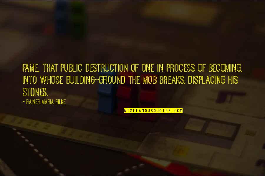 Rgr Stock Quotes By Rainer Maria Rilke: Fame, that public destruction of one in process