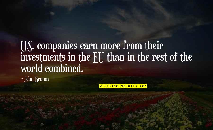 Rhenium Price Quotes By John Bruton: U.S. companies earn more from their investments in Rhenium Price Quotes By John Bruton: U.S. companies earn more from their investments in
