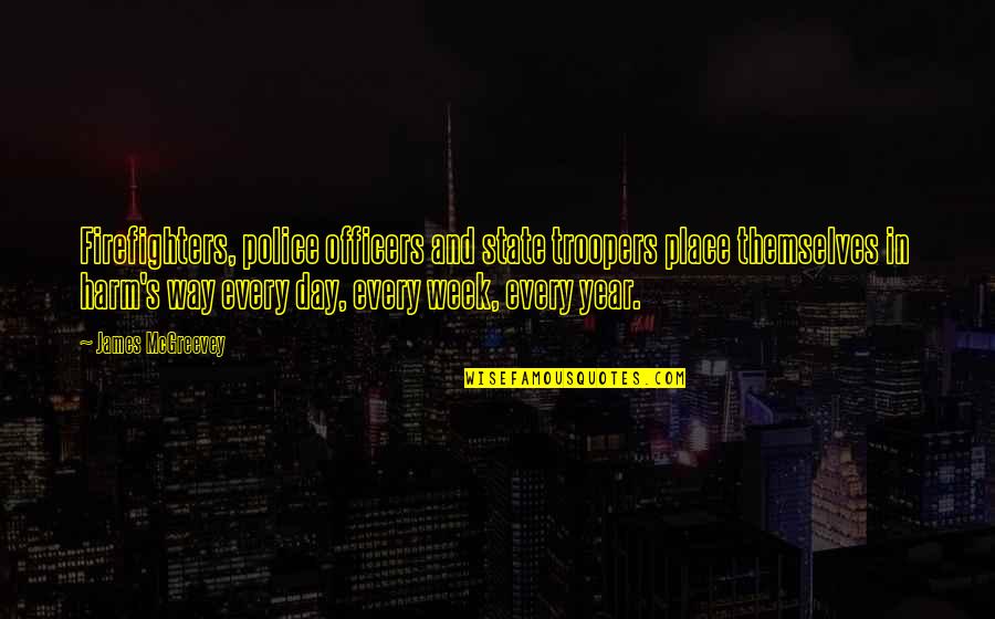 Rhomboid Quotes By James McGreevey: Firefighters, police officers and state troopers place themselves Rhomboid Quotes By James McGreevey: Firefighters, police officers and state troopers place themselves