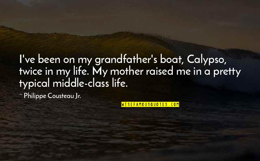 Rhymed Couplets Quotes By Philippe Cousteau Jr.: I've been on my grandfather's boat, Calypso, twice Rhymed Couplets Quotes By Philippe Cousteau Jr.: I've been on my grandfather's boat, Calypso, twice