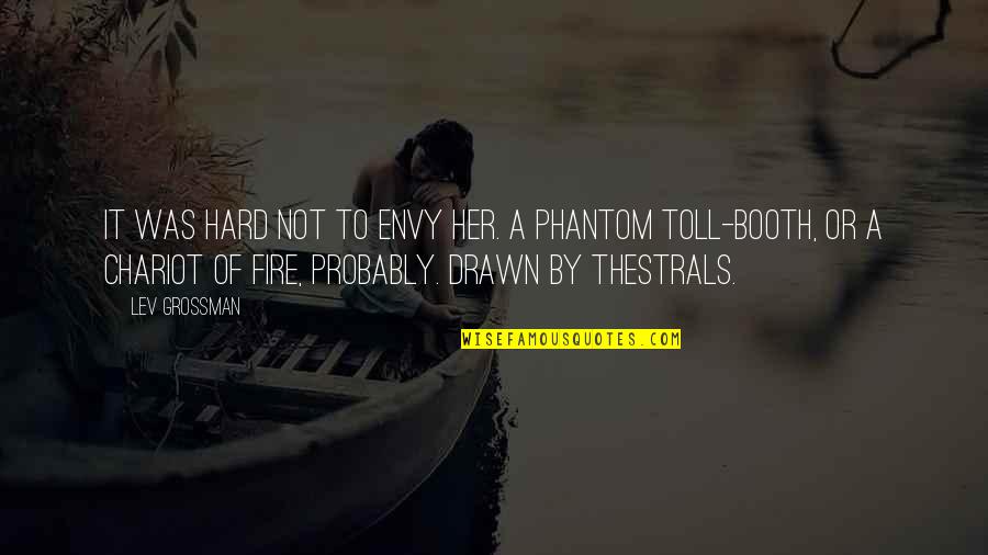 Riang Air Quotes By Lev Grossman: It was hard not to envy her. A Riang Air Quotes By Lev Grossman: It was hard not to envy her. A