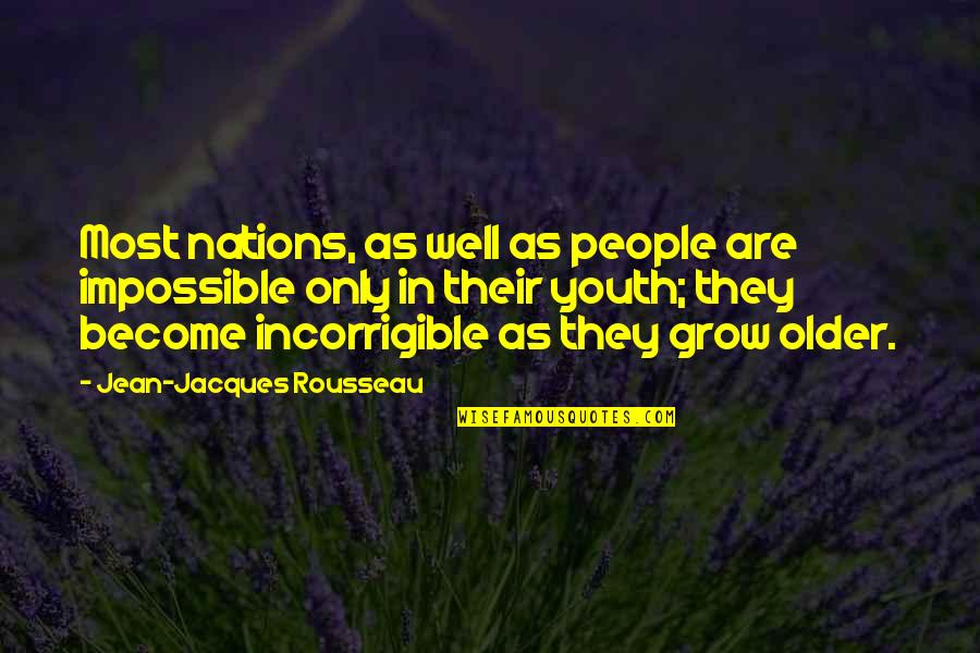 Rich Froning Inspirational Quotes By Jean-Jacques Rousseau: Most nations, as well as people are impossible Rich Froning Inspirational Quotes By Jean-Jacques Rousseau: Most nations, as well as people are impossible