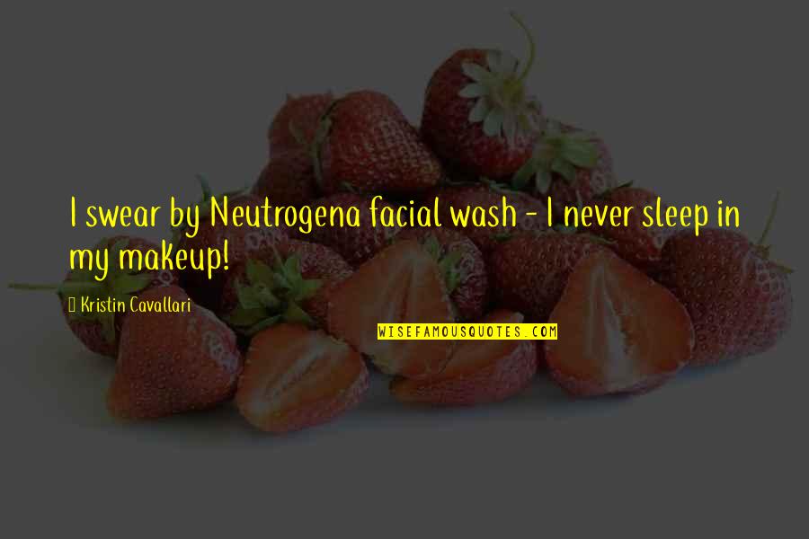 Richard Clarke Cyber War Quotes By Kristin Cavallari: I swear by Neutrogena facial wash - I Richard Clarke Cyber War Quotes By Kristin Cavallari: I swear by Neutrogena facial wash - I