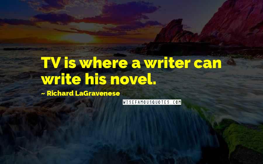 Richard LaGravenese quotes: TV is where a writer can write his novel.