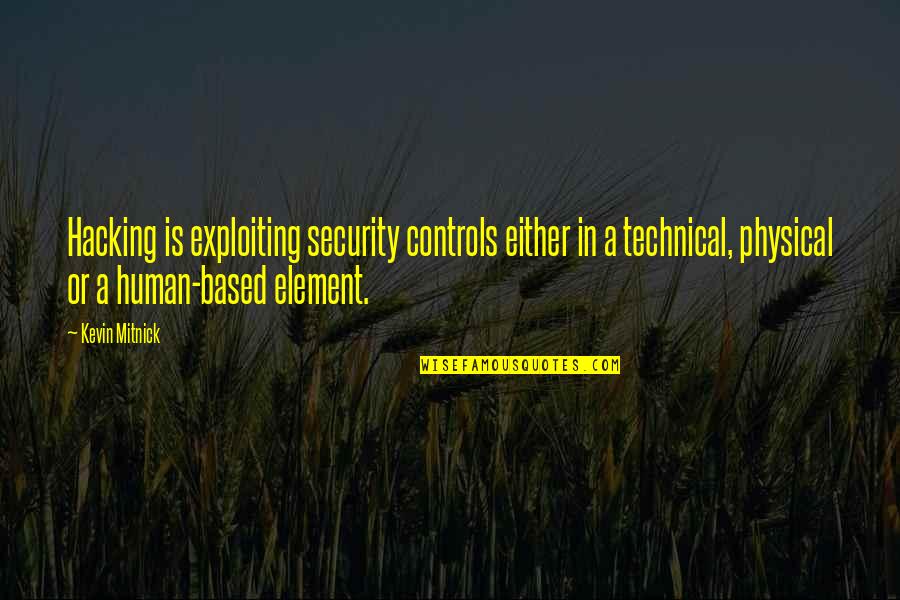 Richiedere Spid Quotes By Kevin Mitnick: Hacking is exploiting security controls either in a Richiedere Spid Quotes By Kevin Mitnick: Hacking is exploiting security controls either in a