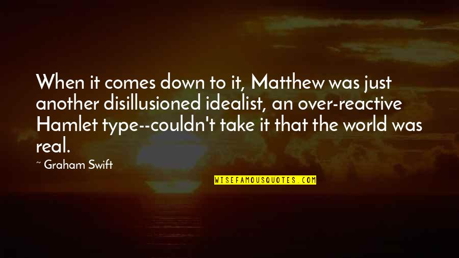 Rieder Electric Quotes By Graham Swift: When it comes down to it, Matthew was Rieder Electric Quotes By Graham Swift: When it comes down to it, Matthew was