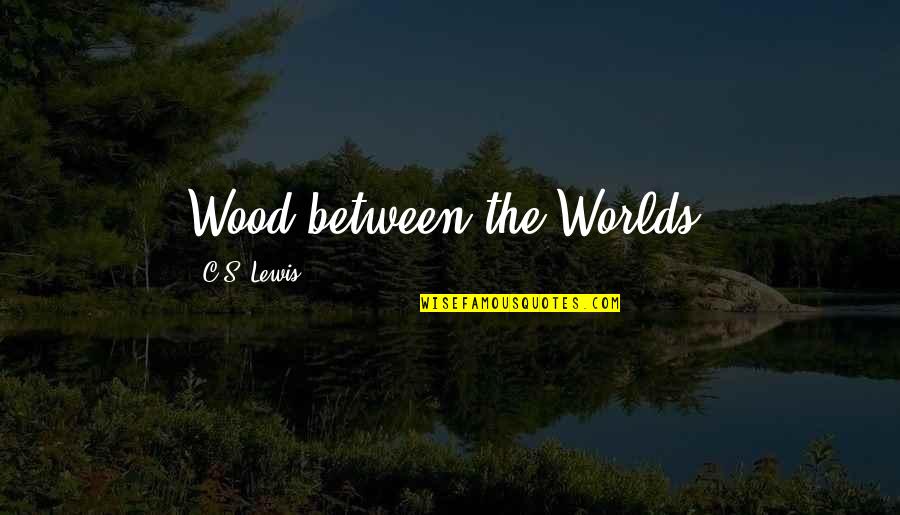 Rifaat Dayem Quotes By C.S. Lewis: Wood between the Worlds,