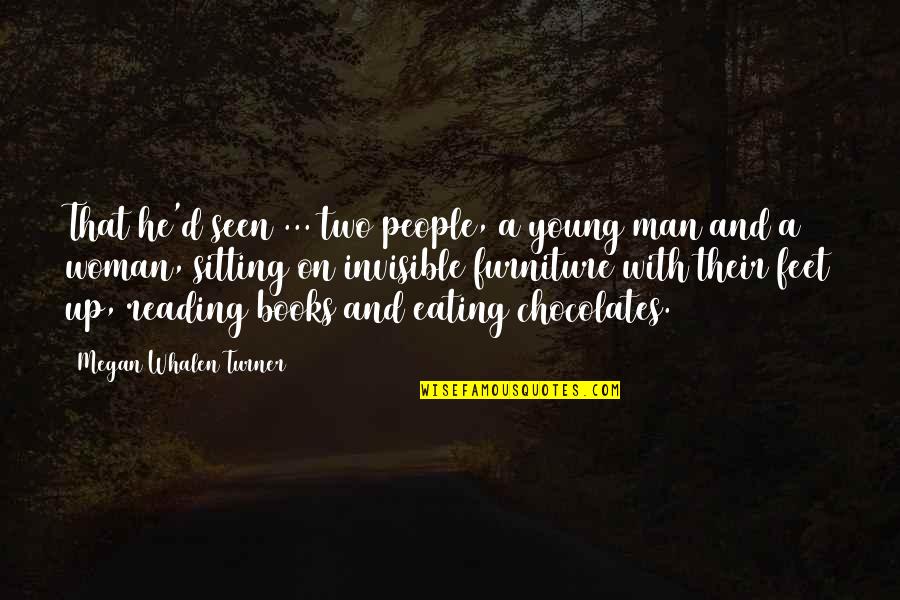 Rigaux 4x4 Quotes By Megan Whalen Turner: That he'd seen ... two people, a young