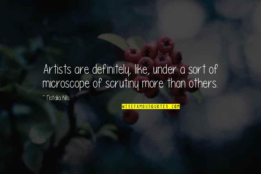 Rijkenspark Quotes By Natalia Kills: Artists are definitely, like, under a sort of Rijkenspark Quotes By Natalia Kills: Artists are definitely, like, under a sort of