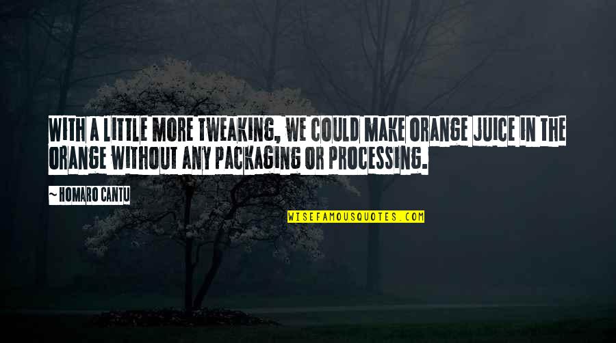 Rindfleischsalat Quotes By Homaro Cantu: With a little more tweaking, we could make Rindfleischsalat Quotes By Homaro Cantu: With a little more tweaking, we could make