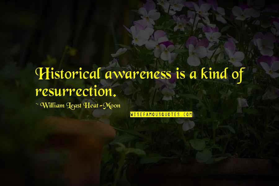 Rip Van Winkle Humor Quotes By William Least Heat-Moon: Historical awareness is a kind of resurrection.