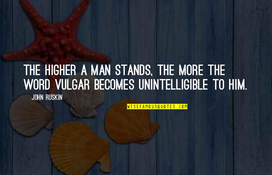 Risada Bowser Quotes By John Ruskin: The higher a man stands, the more the