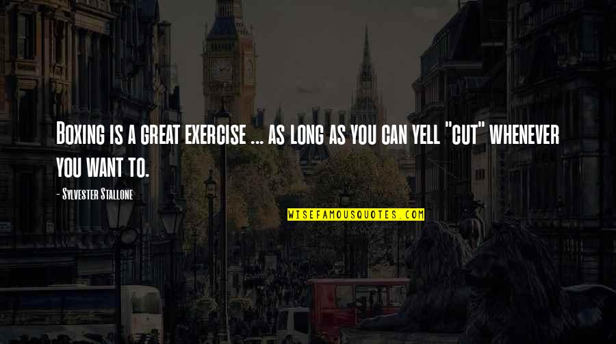 Risen Solar Quotes By Sylvester Stallone: Boxing is a great exercise ... as long Risen Solar Quotes By Sylvester Stallone: Boxing is a great exercise ... as long