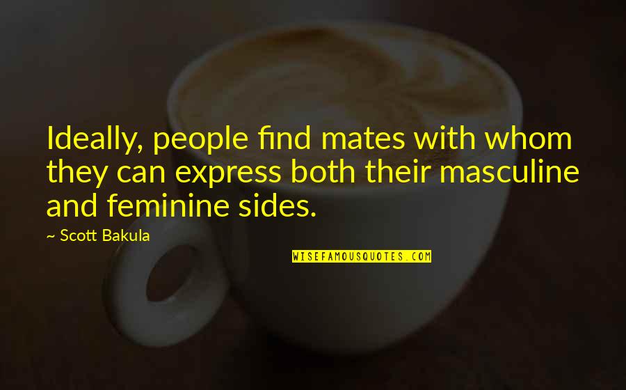 Rita Hayworth And Shawshank Redemption Freedom Quotes By Scott Bakula: Ideally, people find mates with whom they can Rita Hayworth And Shawshank Redemption Freedom Quotes By Scott Bakula: Ideally, people find mates with whom they can