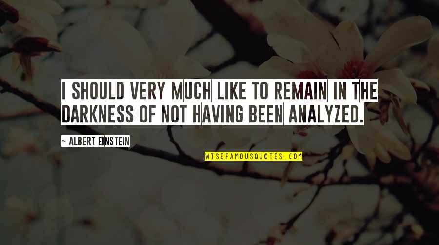 Ritisha James Quotes By Albert Einstein: I should very much like to remain in