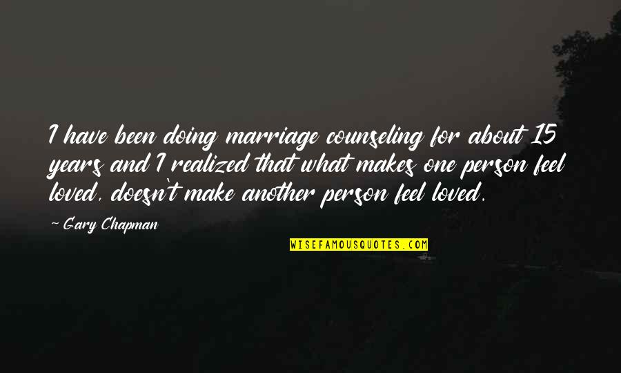 Road Cormac Quotes By Gary Chapman: I have been doing marriage counseling for about Road Cormac Quotes By Gary Chapman: I have been doing marriage counseling for about