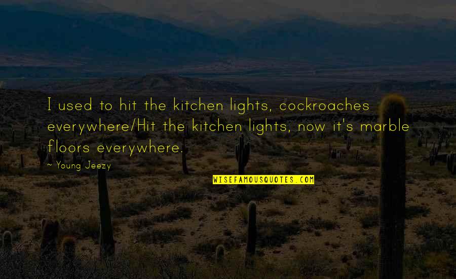 Roadside Service Quotes By Young Jeezy: I used to hit the kitchen lights, cockroaches Roadside Service Quotes By Young Jeezy: I used to hit the kitchen lights, cockroaches