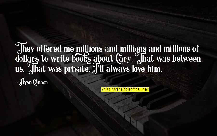 Robert Ornstein Quotes By Dyan Cannon: They offered me millions and millions and millions