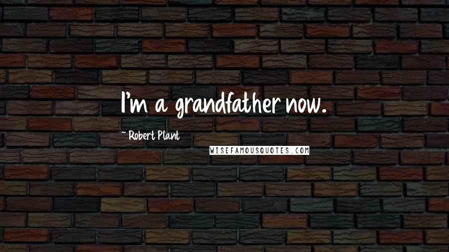 Robert Plant quotes: I'm a grandfather now.