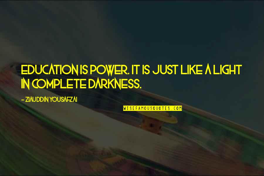 Rocabaye Quotes By Ziauddin Yousafzai: Education is power. It is just like a Rocabaye Quotes By Ziauddin Yousafzai: Education is power. It is just like a
