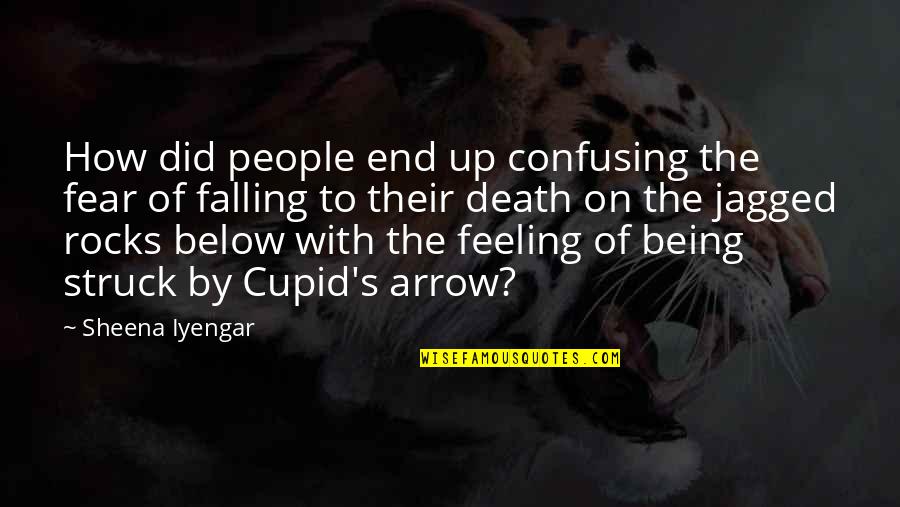 Rocks Of Quotes By Sheena Iyengar: How did people end up confusing the fear
