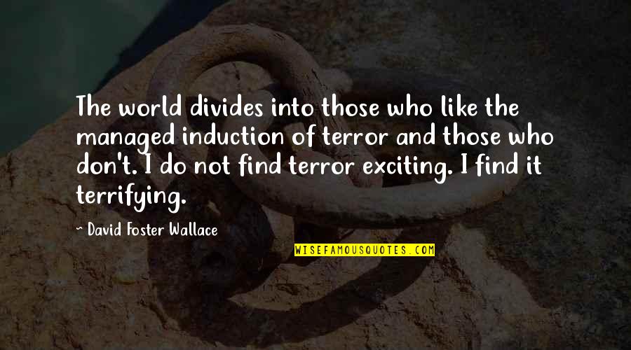 Rolleiflex Camera Quotes By David Foster Wallace: The world divides into those who like the Rolleiflex Camera Quotes By David Foster Wallace: The world divides into those who like the
