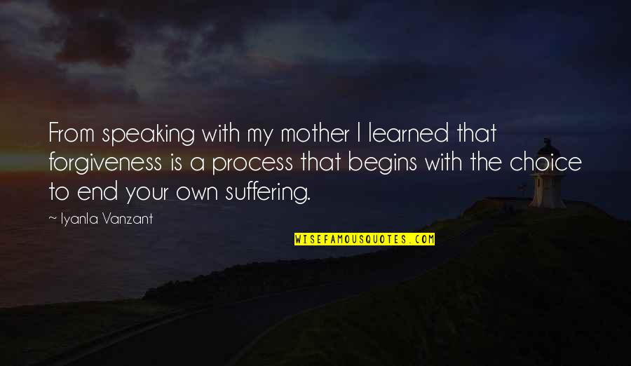 Roller Skating Party Quotes By Iyanla Vanzant: From speaking with my mother I learned that Roller Skating Party Quotes By Iyanla Vanzant: From speaking with my mother I learned that
