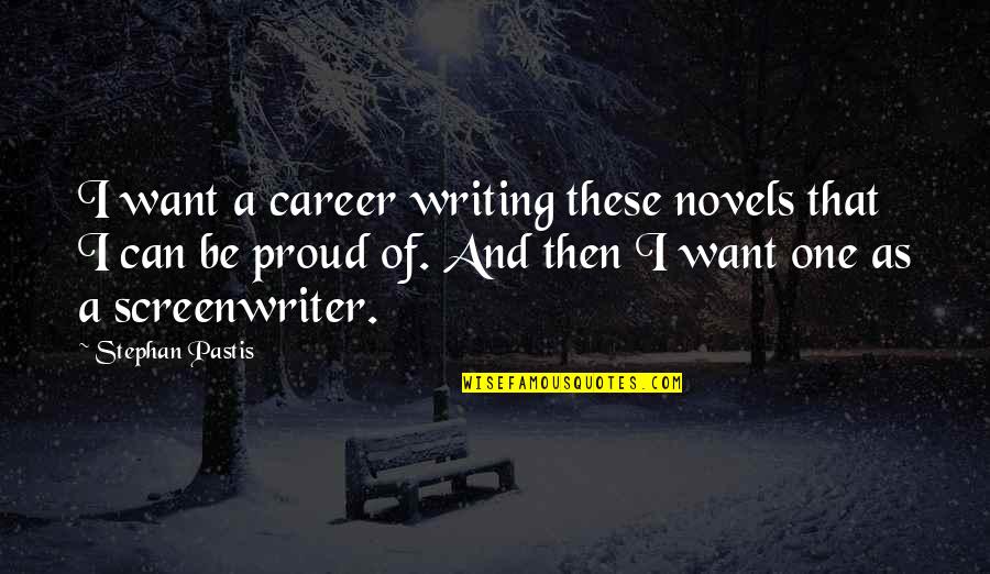 Romantic Good Morning Picture Quotes By Stephan Pastis: I want a career writing these novels that