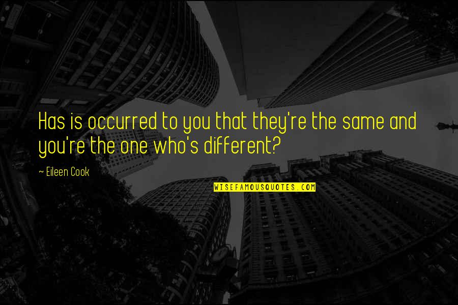 Rome In Latin Quotes By Eileen Cook: Has is occurred to you that they're the