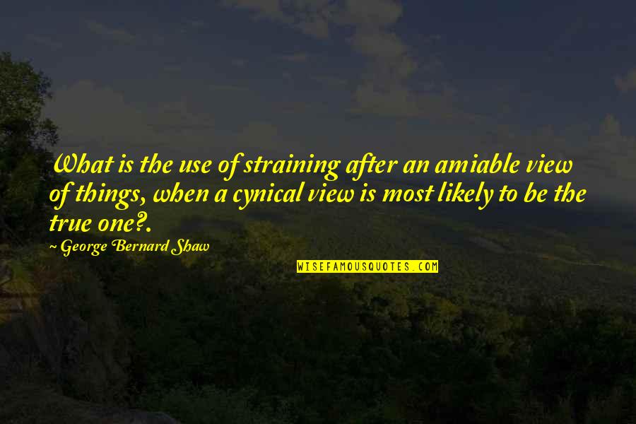 Romiley Primary Quotes By George Bernard Shaw: What is the use of straining after an Romiley Primary Quotes By George Bernard Shaw: What is the use of straining after an