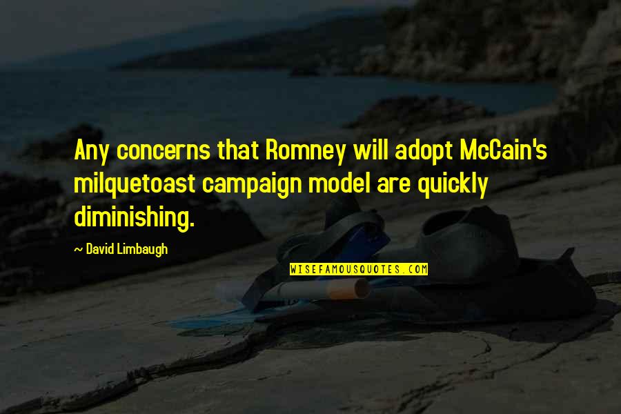 Romney Quotes By David Limbaugh: Any concerns that Romney will adopt McCain's milquetoast