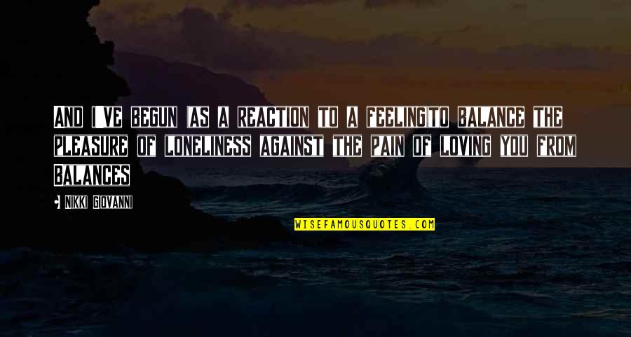 Rosaire Circus Quotes By Nikki Giovanni: And i've begun (as a reaction to a Rosaire Circus Quotes By Nikki Giovanni: And i've begun (as a reaction to a