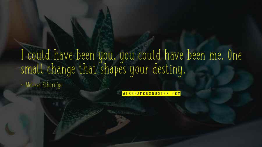 Rosewill Power Quotes By Melissa Etheridge: I could have been you, you could have