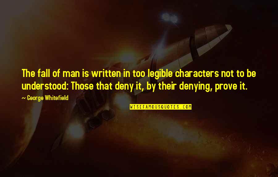 Rosh Hashanah Images And Quotes By George Whitefield: The fall of man is written in too