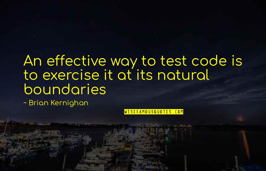 Rotten Fart Noises Quotes By Brian Kernighan: An effective way to test code is to