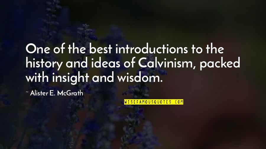 Rotwein Aus Quotes By Alister E. McGrath: One of the best introductions to the history