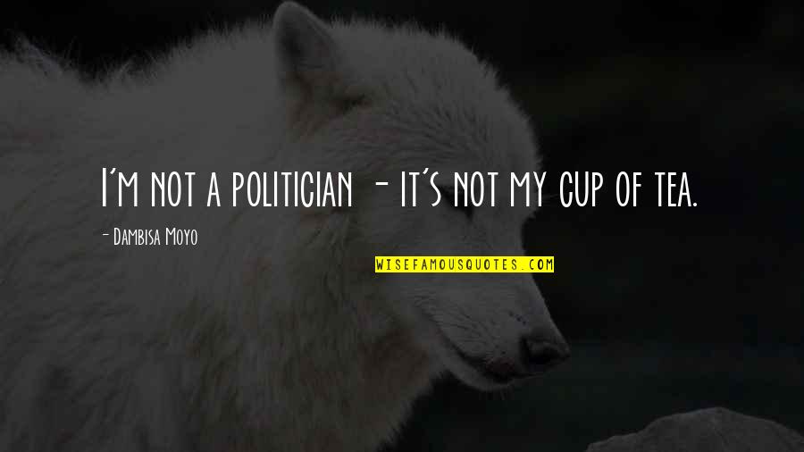 Rouiller Group Quotes By Dambisa Moyo: I'm not a politician - it's not my
