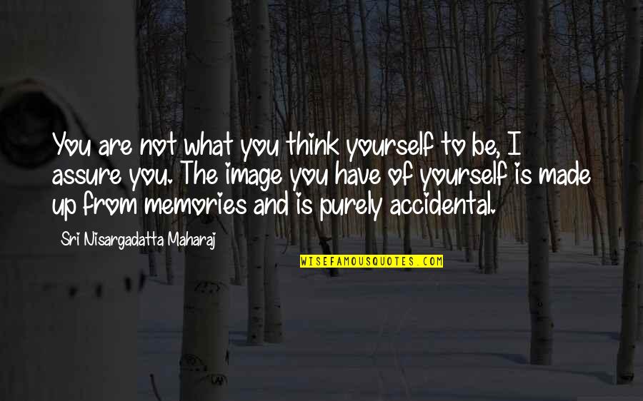 Row Nyc Quotes By Sri Nisargadatta Maharaj: You are not what you think yourself to