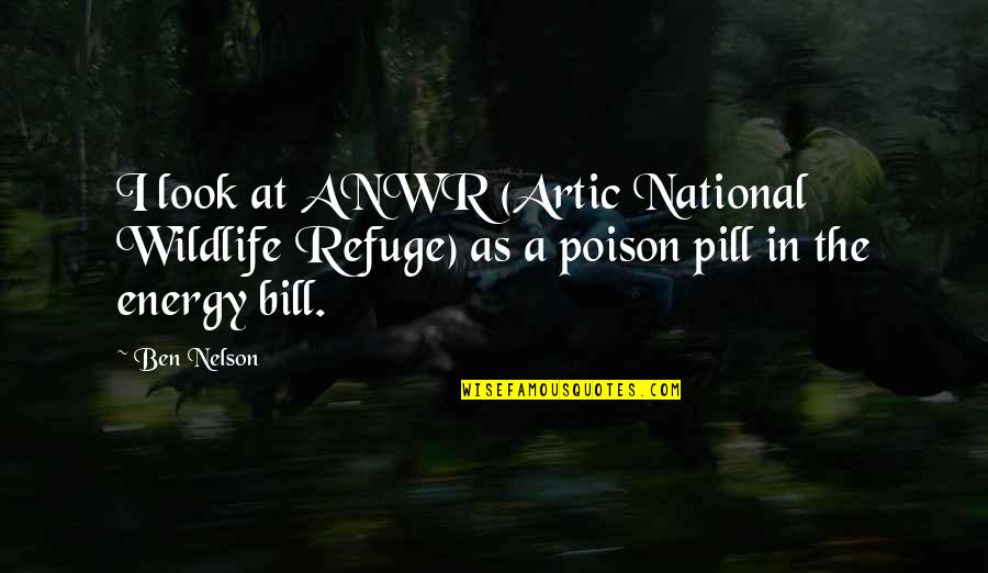 Rowdy Rathore Quotes By Ben Nelson: I look at ANWR (Artic National Wildlife Refuge)