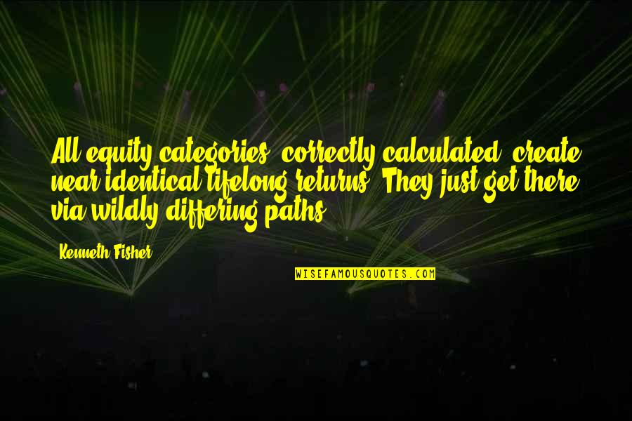 Roy Smash Bros Quotes By Kenneth Fisher: All equity categories, correctly calculated, create near-identical lifelong Roy Smash Bros Quotes By Kenneth Fisher: All equity categories, correctly calculated, create near-identical lifelong