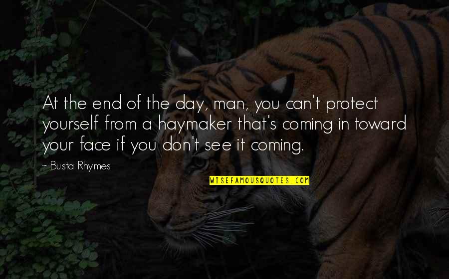 Royal Concept Quotes By Busta Rhymes: At the end of the day, man, you Royal Concept Quotes By Busta Rhymes: At the end of the day, man, you