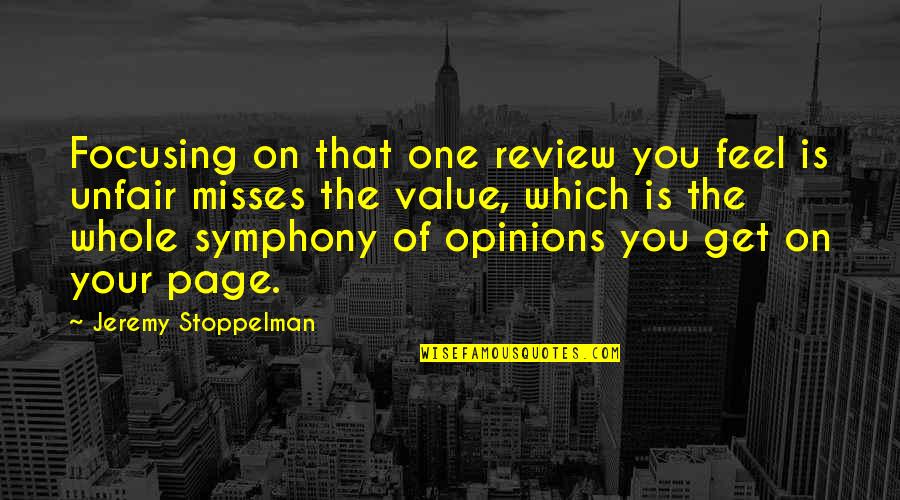 Roybal Clinic In East Quotes By Jeremy Stoppelman: Focusing on that one review you feel is Roybal Clinic In East Quotes By Jeremy Stoppelman: Focusing on that one review you feel is