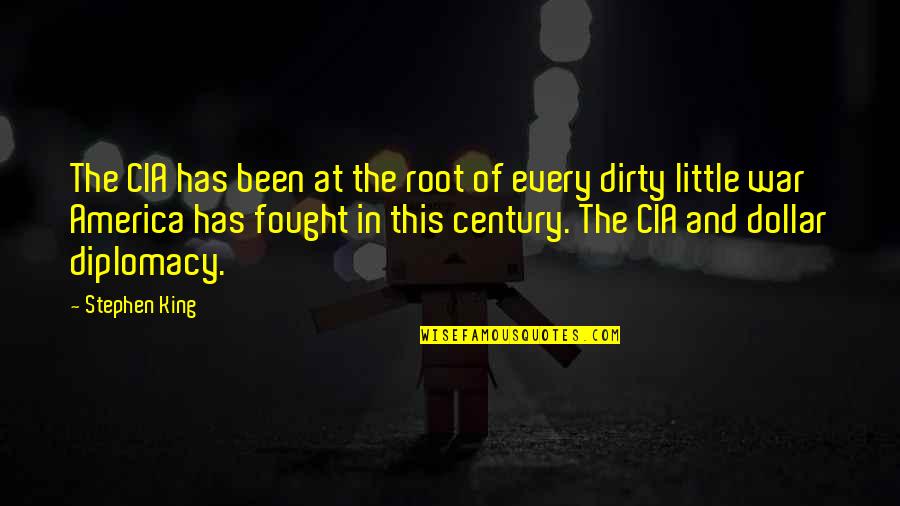 Rozkoszowanie Quotes By Stephen King: The CIA has been at the root of