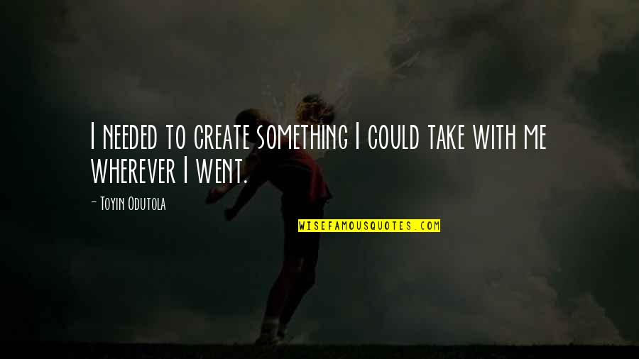 Rpd Stock Quotes By Toyin Odutola: I needed to create something I could take