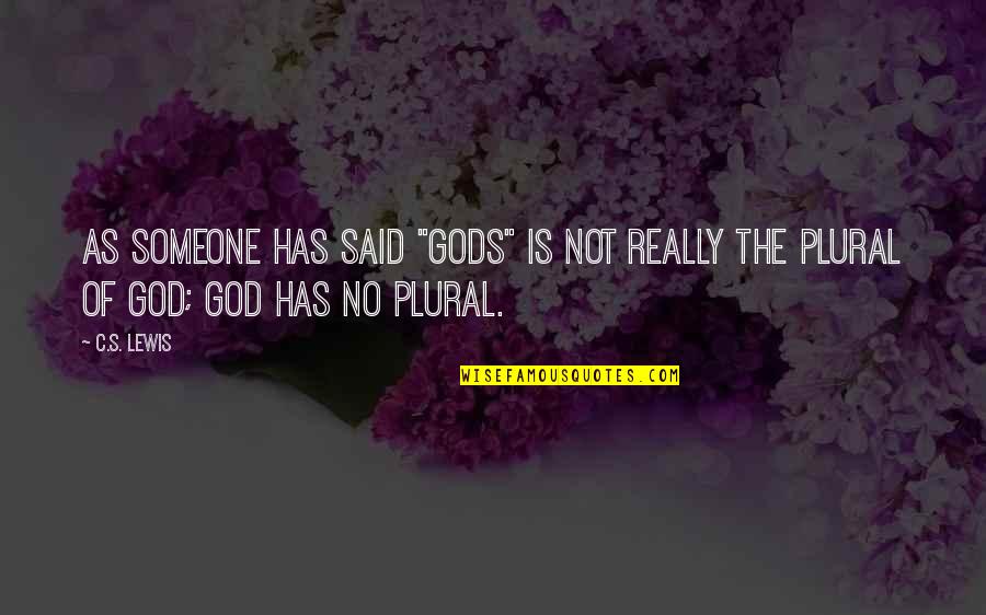 Ruby Unicode Quotes By C.S. Lewis: As someone has said "gods" is not really