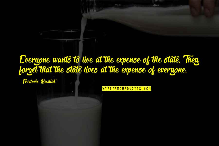 Ruffcorn Mlb Quotes By Frederic Bastiat: Everyone wants to live at the expense of Ruffcorn Mlb Quotes By Frederic Bastiat: Everyone wants to live at the expense of