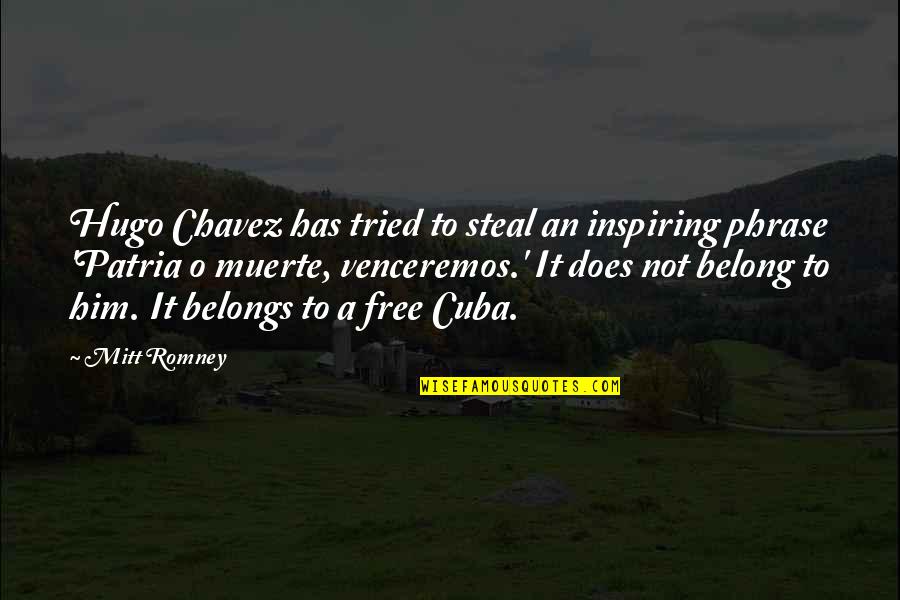 Ruger 9mm Quotes By Mitt Romney: Hugo Chavez has tried to steal an inspiring Ruger 9mm Quotes By Mitt Romney: Hugo Chavez has tried to steal an inspiring