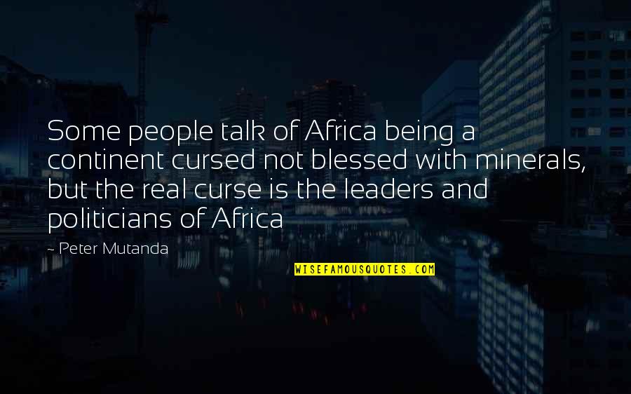 Rugrats Angelica Quotes By Peter Mutanda: Some people talk of Africa being a continent